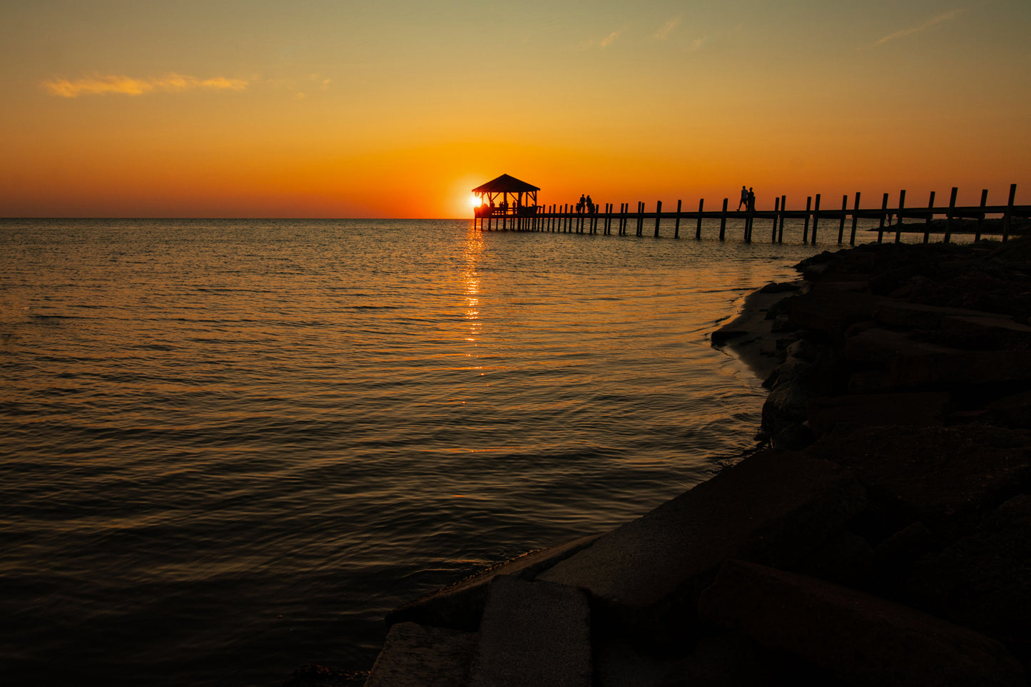 A Beautiful Ending Canvas Print